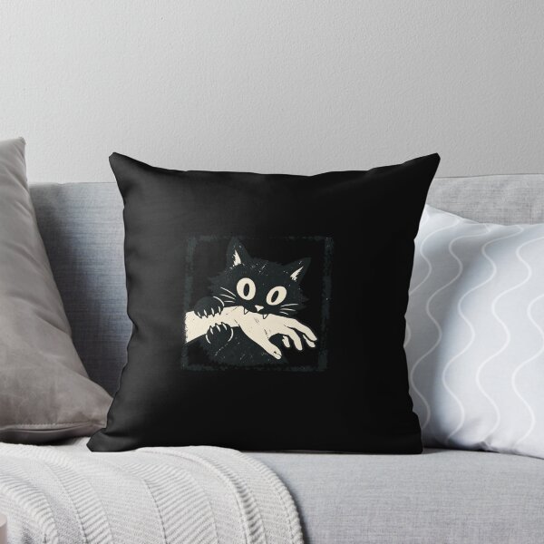 Item preview, Funny Cat Biting Hand designed and sold by Altenpendinton.