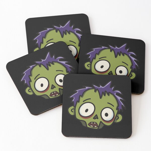 Item preview, Cute Halloween Zombie | Minimalist Cartoon Undead designed and sold by Becky-Poppins.