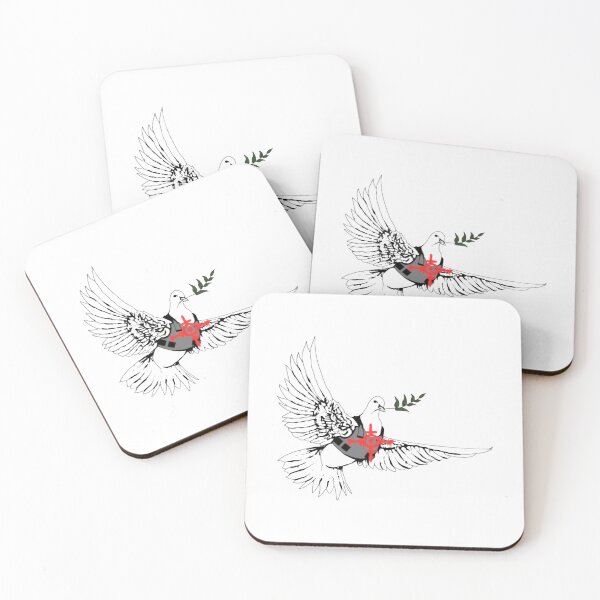 Item preview, Banksy Armored Dove designed and sold by marionchans.
