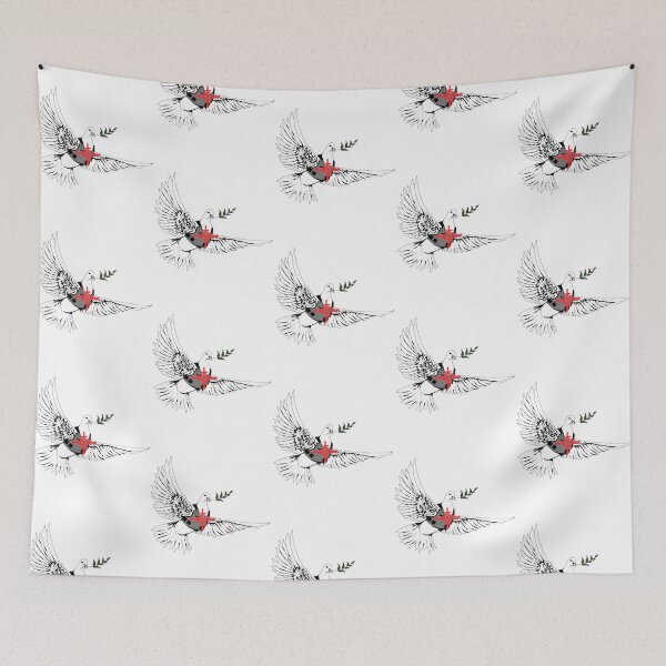 Item preview, Banksy Armored Dove designed and sold by marionchans.