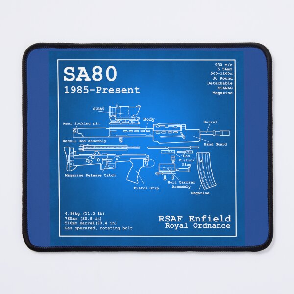 Item preview, SA80 Blueprint designed and sold by Auburn-Art.