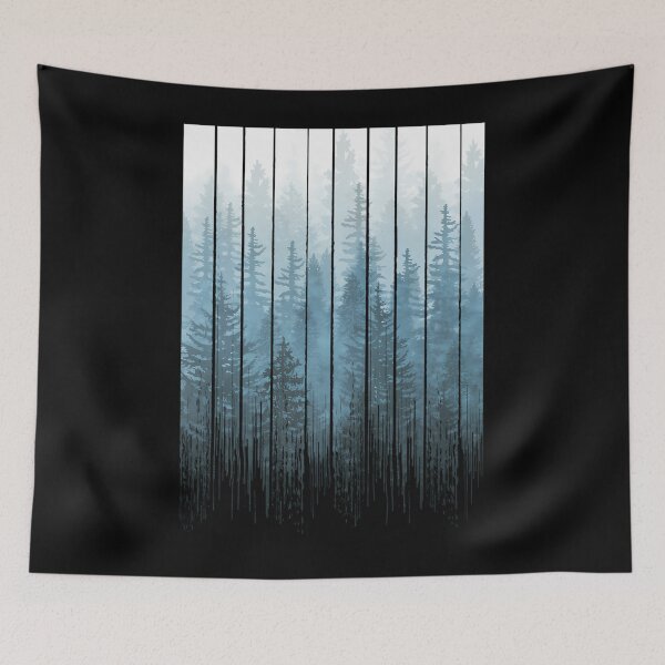 Item preview, Grunge Dripping Turquoise Misty Forest designed and sold by shopDex.