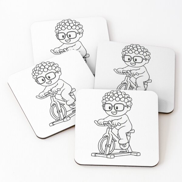 Item preview, Cute curly hair boy fitness cartoon designed and sold by wonghong.