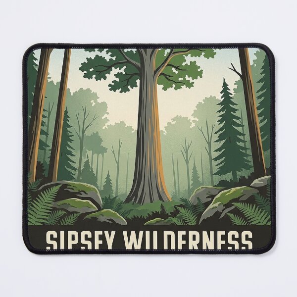 Item preview, The Big Tree Tulip Poplar Sipsey Wilderness Sticker designed and sold by DetourDgn.