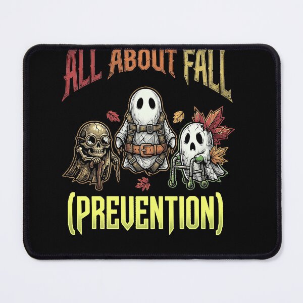 Item preview, All About Fall Halloween Skeleton Ghosts Pumpkin Season Retro Design designed and sold by ArcaneArtistry.