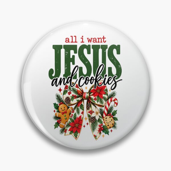 Item preview, All I Want Jesus And Cookies designed and sold by Machiro14.