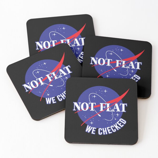 Item preview, Nasa Not Flat We Checked designed and sold by shopDex.