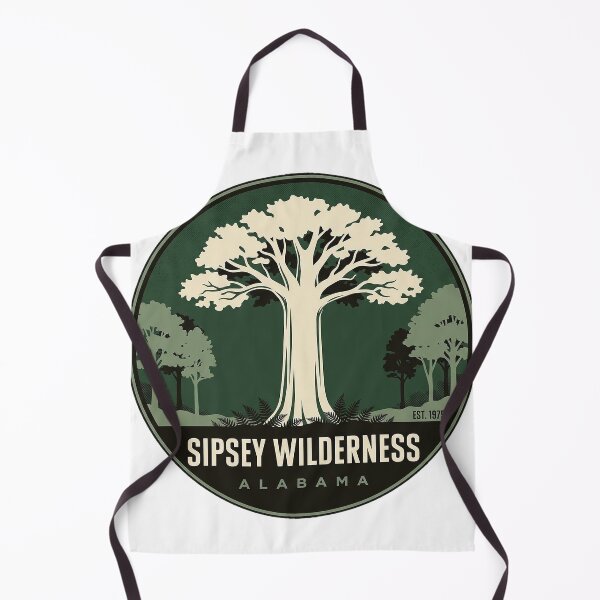 Item preview, Sipsey Wilderness Big Tree Emblem Badge Sticker designed and sold by DetourDgn.
