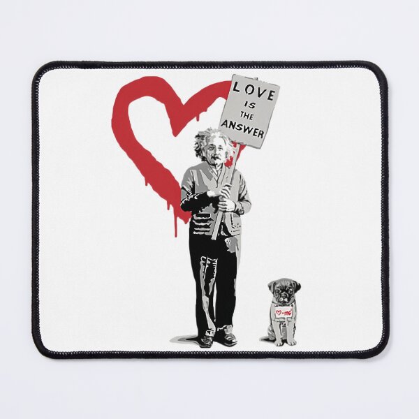 Item preview, Banksy Einstein Love Is The Answer designed and sold by marionchans.