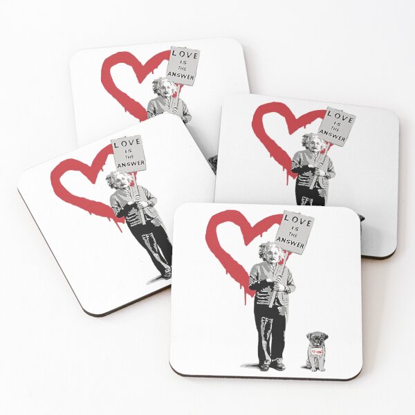 Item preview, Banksy Einstein Love Is The Answer designed and sold by marionchans.