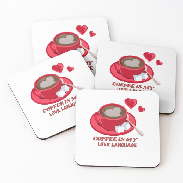 Item preview, Coffee is My Love Language - Funny Coffee Lover Quote designed and sold by walbayzon.