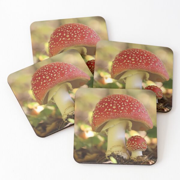 Item preview, Red Fly Agaric Mushroom – Enchanted Forest Nature Photography designed and sold by shiseikizen.