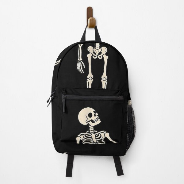Item preview, Skeleton Holding Balloon Ghost Gothic Halloween Funny  designed and sold by Suzu Comena.