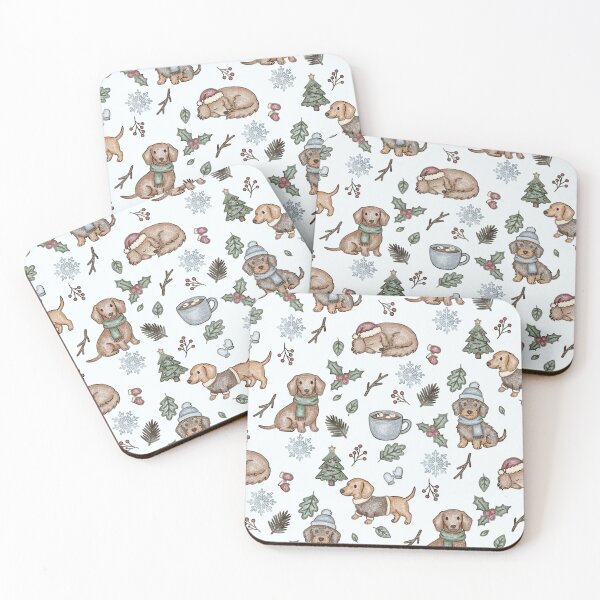 Item preview, Winter Wiener Dogs designed and sold by Foximsy.