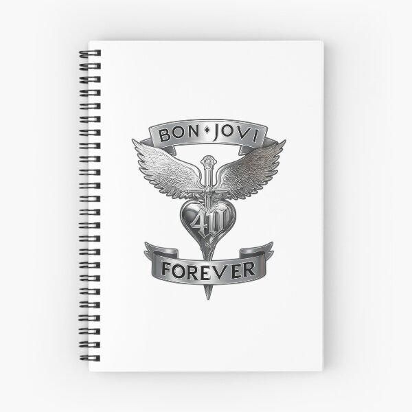 Item preview, Bon Jovi Winged Dagger Heart  40Th Anniversary Tribute designed and sold by Gnesh.