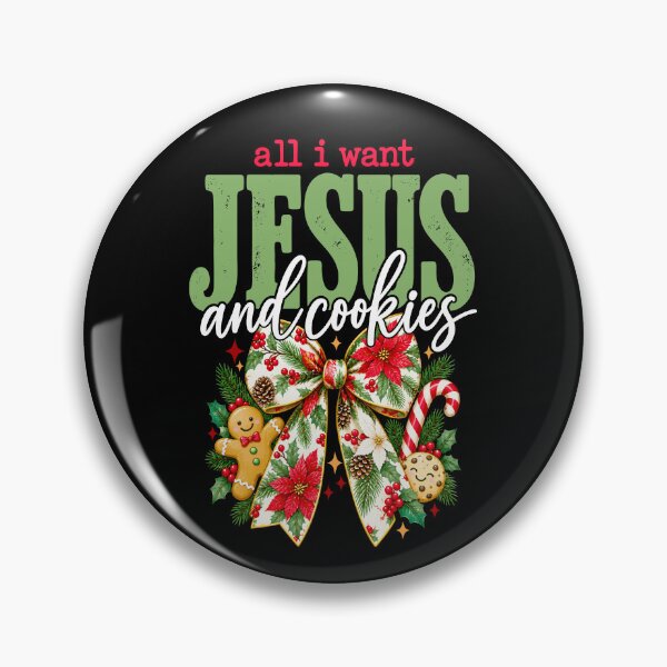 Item preview, All I Want Jesus And Cookies designed and sold by Machiro14.