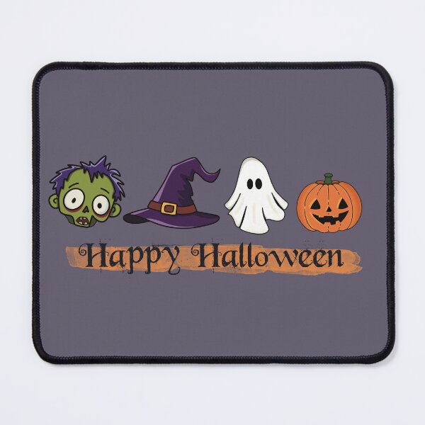 Item preview, Cute Halloween Squad | Zombie Ghost Witch Pumpkin designed and sold by Becky-Poppins.