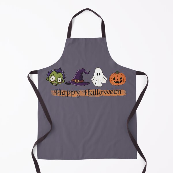 Item preview, Cute Halloween Squad | Zombie Ghost Witch Pumpkin designed and sold by Becky-Poppins.
