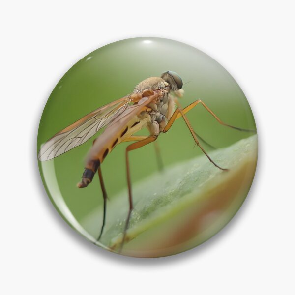 Item preview, Mosquito on Grass – Macro Insect Nature Photography designed and sold by shiseikizen.