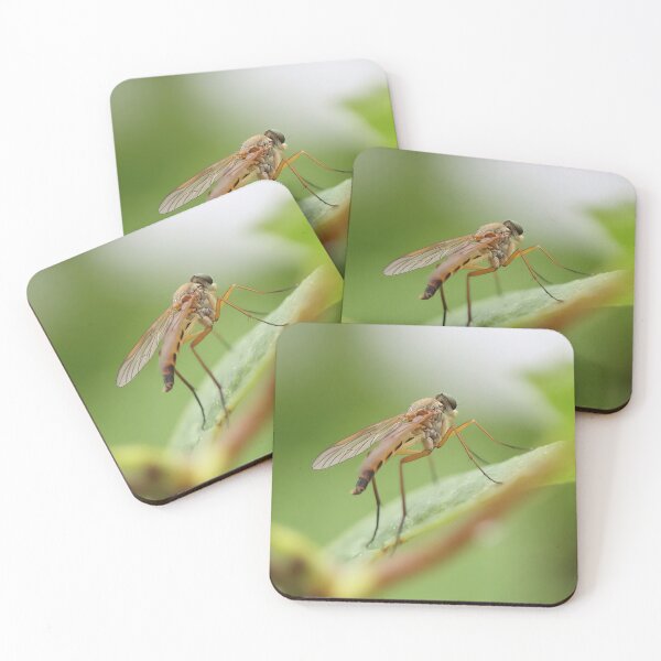Item preview, Mosquito on Grass – Macro Insect Nature Photography designed and sold by shiseikizen.