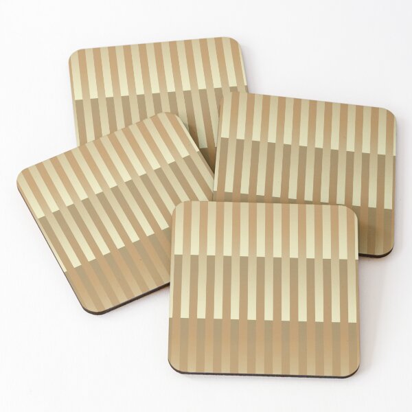 Item preview, Striped Pattern Brown Beige designed and sold by ArtbyDebbieC.