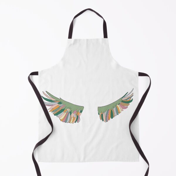 Item preview, Sage & Pink Eagle Wings - Abstract Pop Art Feather Illustration designed and sold by iampaulmorris.