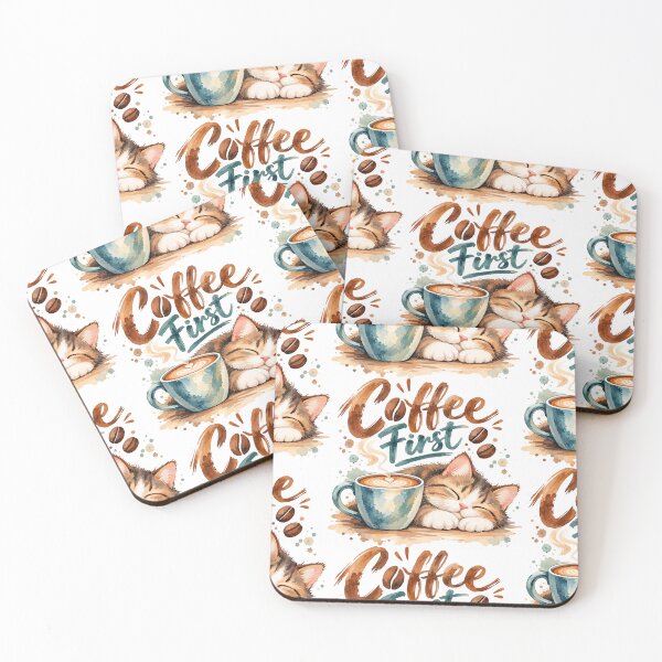 Item preview, cat lover cute cat sleepy cat kitten designed and sold by Neuban.