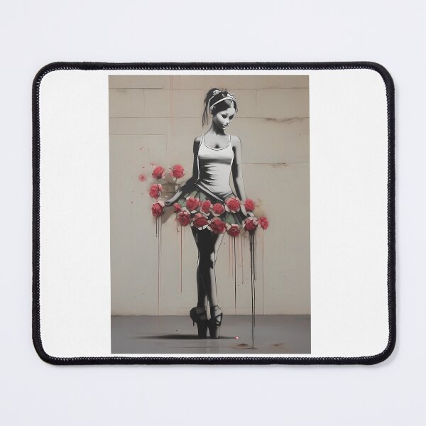 Item preview, Banksy Flowers Ballerina designed and sold by marionchans.