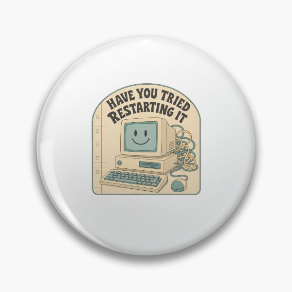 Item preview, Have You Tried Restarting It designed and sold by The-Mut3d-Ghost.