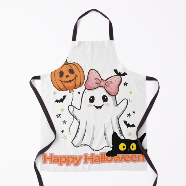 Item preview, Halloween girl ghost celebrating designed and sold by Cjars.