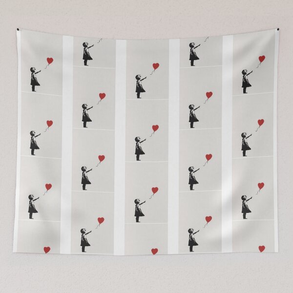 Item preview, Banksy Girl With Red Balloon designed and sold by marionchans.