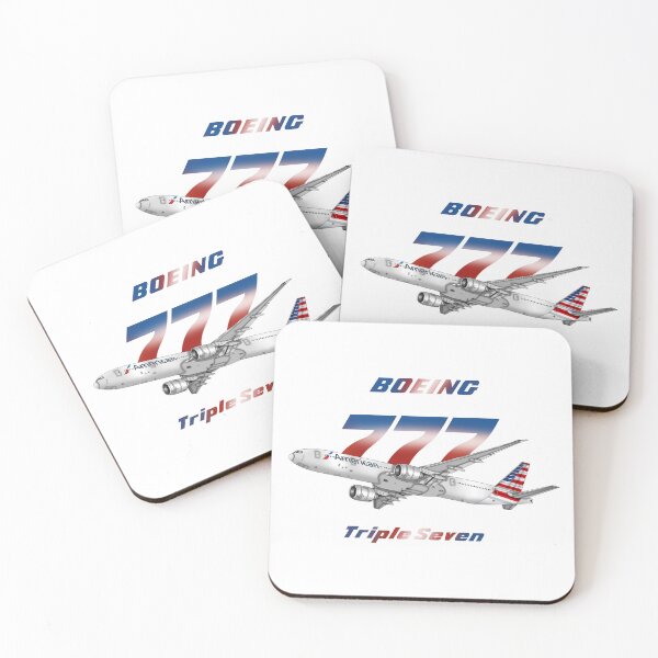 Item preview, Boeing 777 designed and sold by PlanesArtByLeo.