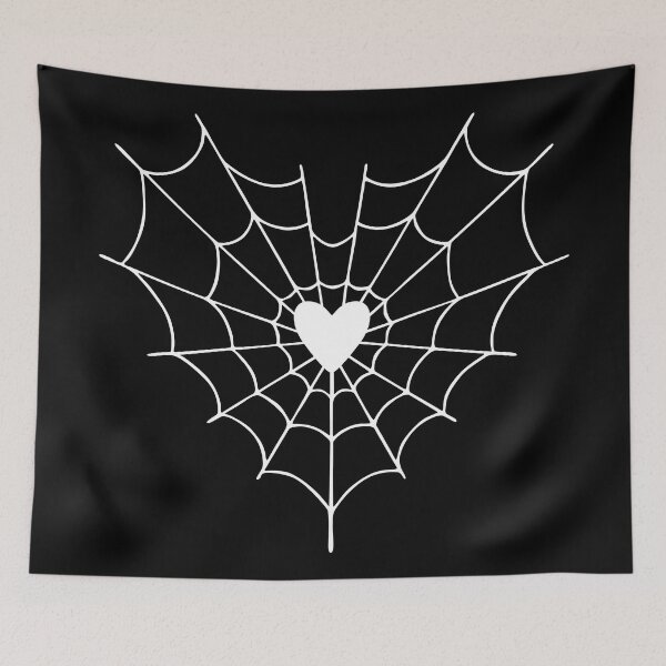 Item preview, A Heart Caught in a Spider Web - Dark Halloween designed and sold by ProjetF.