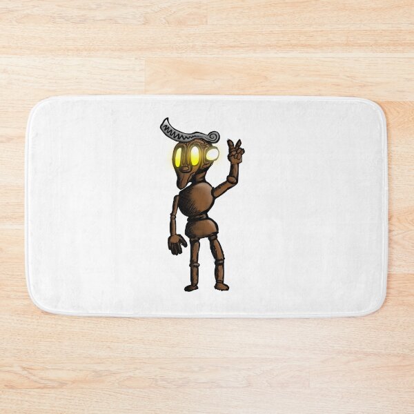 Item preview, Robot Puppet Character Flashing Peace Sign – Fantasy Sticker Art designed and sold by davidmalec.