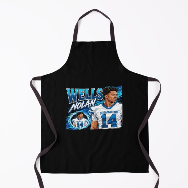 Item preview, Dreamathon Wells Nolan Football Jersey Style Graphic designed and sold by Stuff-Vike.