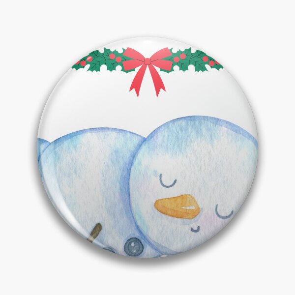 Item preview, Winter holidays Sleeping snowman designed and sold by Cjars.