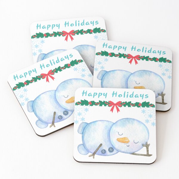 Item preview, Winter holidays Sleeping snowman designed and sold by Cjars.