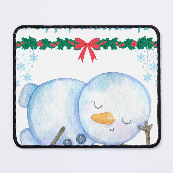 Item preview, Winter holidays Sleeping snowman designed and sold by Cjars.