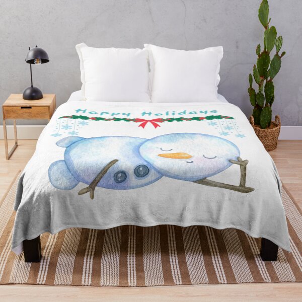 Item preview, Winter holidays Sleeping snowman designed and sold by Cjars.