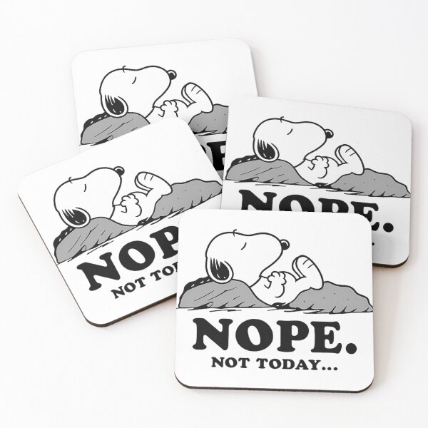 Item preview, Snoopy Nope Not Today designed and sold by NatalieNeipert2.
