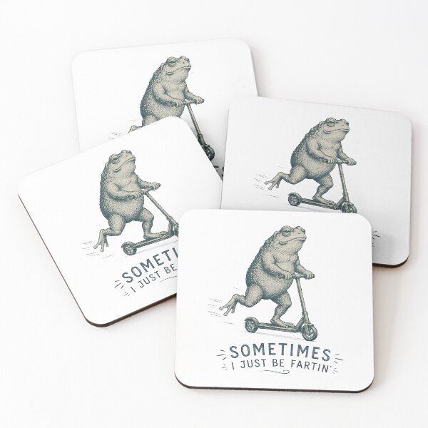 Item preview, Sometimes I Just Be Fartin Funny Frog Fart Humor designed and sold by Aniverlia.