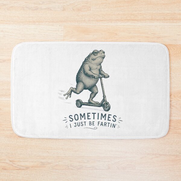 Item preview, Sometimes I Just Be Fartin Funny Frog Fart Humor designed and sold by Aniverlia.