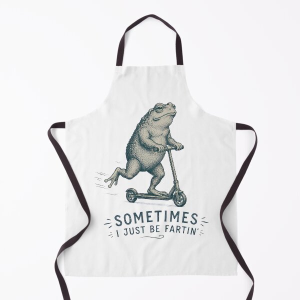 Item preview, Sometimes I Just Be Fartin Funny Frog Fart Humor designed and sold by Aniverlia.