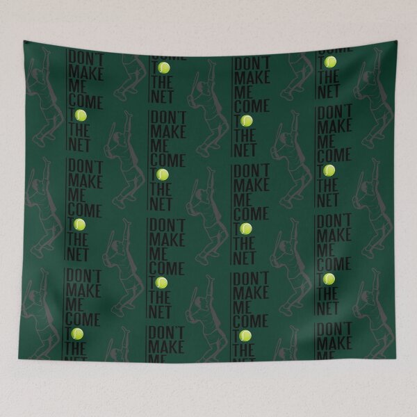 Item preview, Don_t Make Me Come To The Net - Funny Tennis designed and sold by GeekDownAppared.