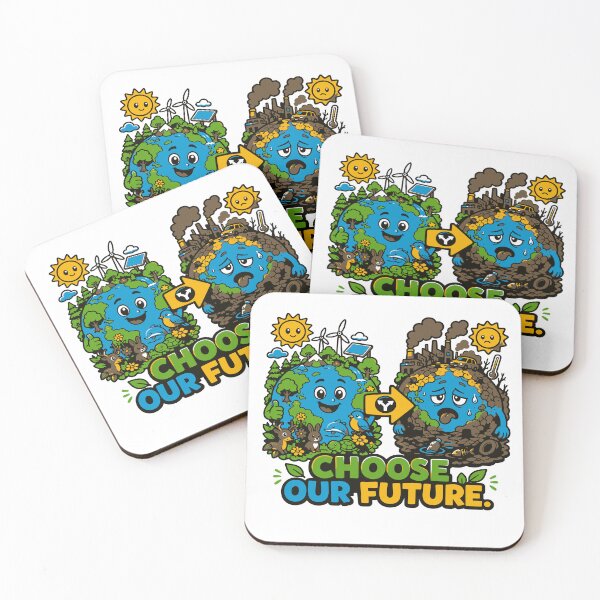 Item preview, Choose Our Future Earth Day Climate Action designed and sold by Nuvoro Eco Awareness.