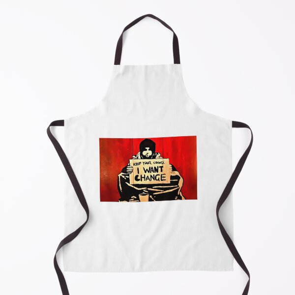 Item preview, Banksy Keep Your Coins I Want A Change designed and sold by marionchans.
