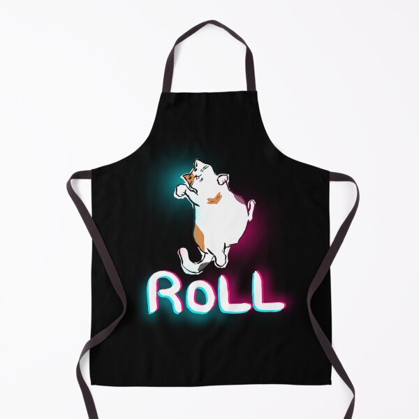 Item preview, Chubby Calico Cat Rolling Neon Cyberpunk Glitch Streetwear designed and sold by TarunekoT.