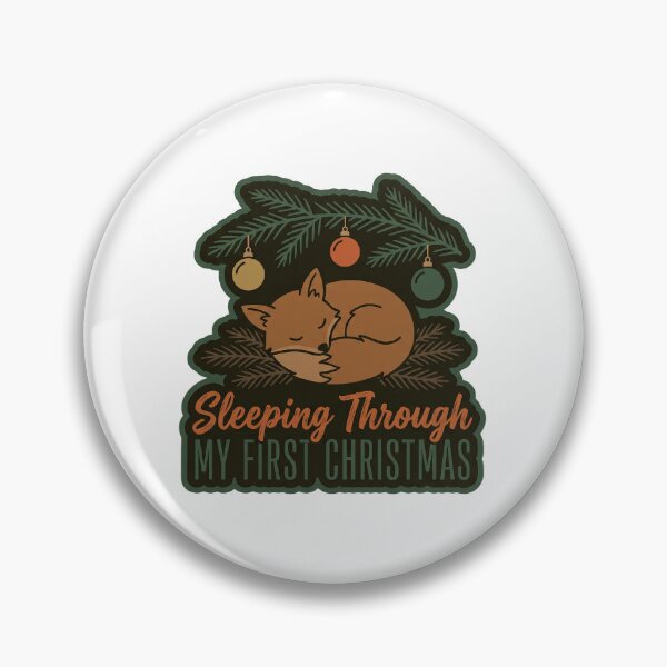 Item preview, Sleeping Through My First Christmas — Fox Cub designed and sold by TheCalmEdit.