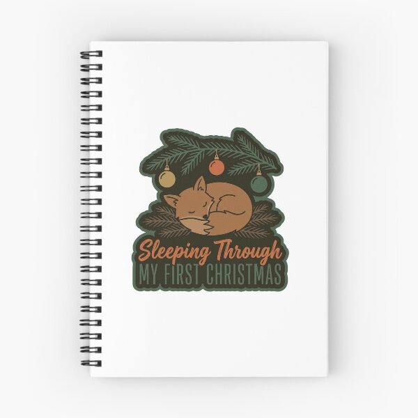 Item preview, Sleeping Through My First Christmas — Fox Cub designed and sold by TheCalmEdit.