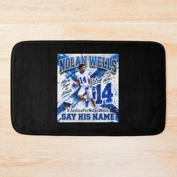 Item preview, Nolan Wells Justice - Say His Name Football Tribute designed and sold by Stuff-Vike.